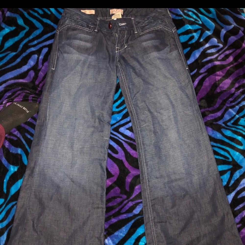 William Rast Savoy Lowrise Wide leg Trouser jeans